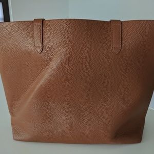 Cuyana Structured Tote Bag Caramel